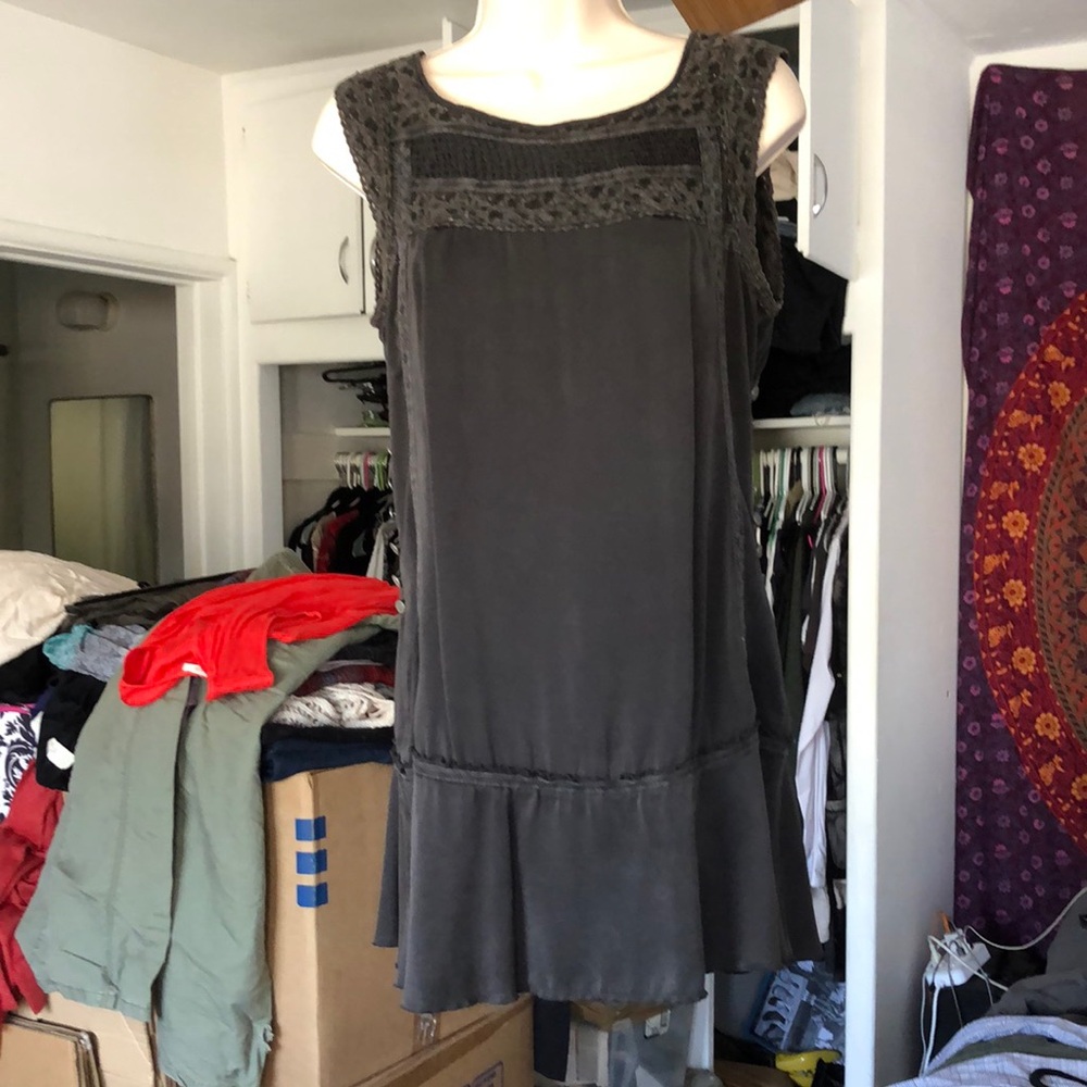Free People Silk Dress/Tunic, NWOT. size 8